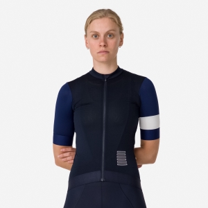 Camisas Rapha Pro Team Treino for Cycling Feminino Azul Marinho Azul Marinho | XEMOS8532